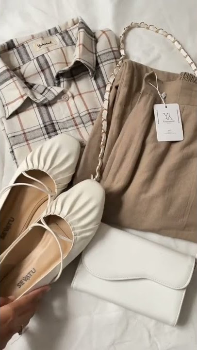 rekomendasi outfit cewe idaman pria #haulshopee #racunshopee #shorts