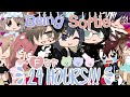 Zach, Lizzy and Michael being SOFTIE for 24 HOURS!!!! | Gacha Club | 24 Challenge | ⚠️Bad Words ⚠️