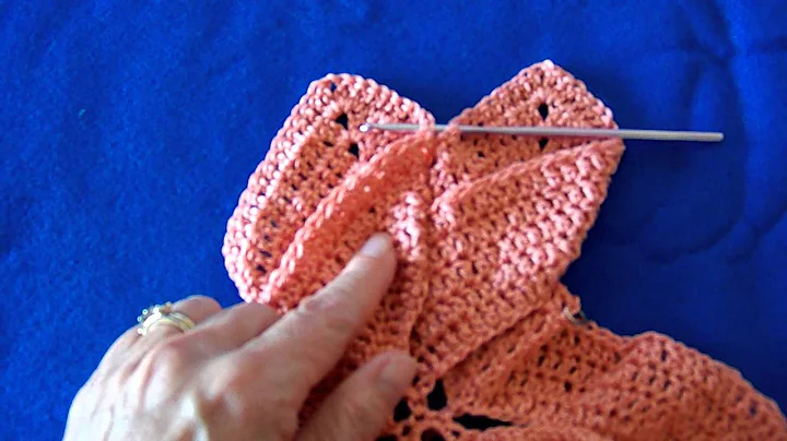 How to fold the folded star potholder