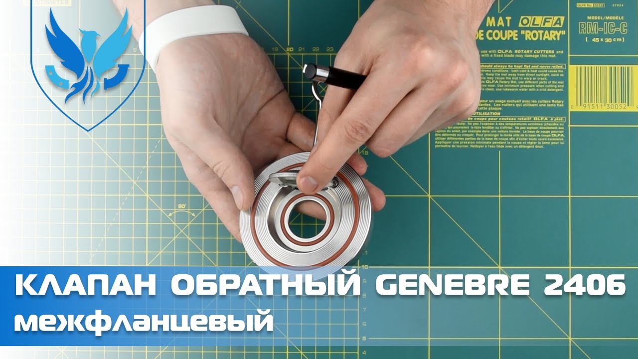 ????Клапан обратный межфланцевый Genebre 2406, ?? дисковый обратный ...