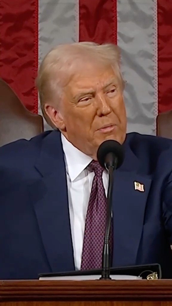 Trump says there is nothing he could do or say to make Democrats happy in joint address #shorts