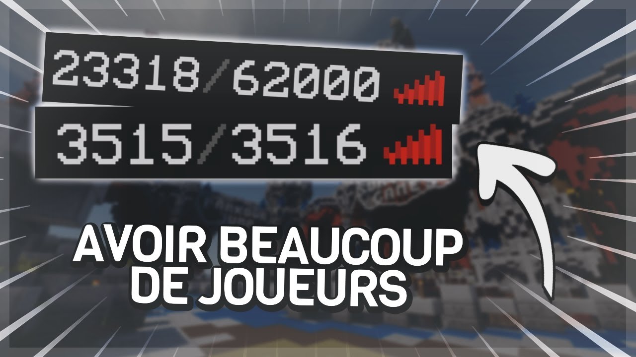Comment Faire Venir Beaucoup De Joueur Sur Mon Serveur Minecraft