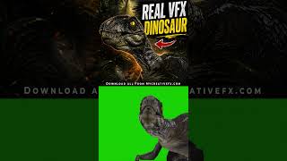 🦖 Dino attack in 3…2…1 💥VFX magic on!#VFX #Dinosaur #CGI #MyCreativeFX