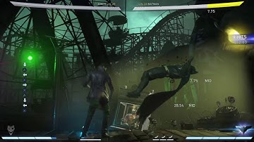 Injustice 2 joker anti roll/backdash ideas with mb roll
