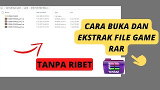 CARA BUKA DAN EKSTRAK FILE GAME RAR screenshot 5