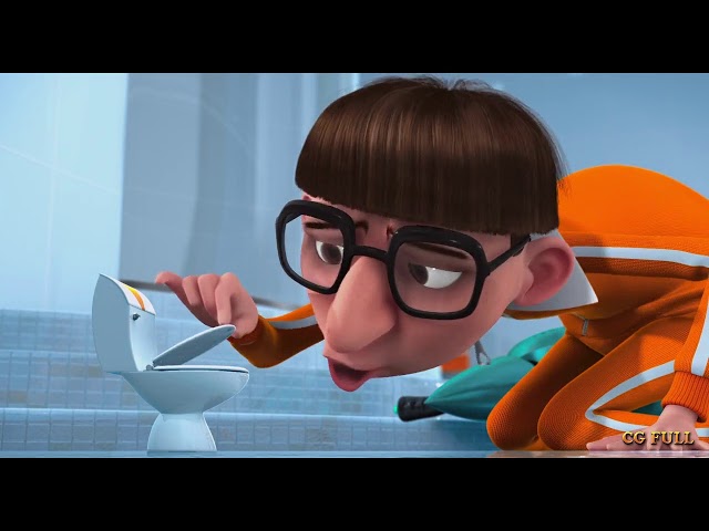 Despicable Me - Gru's Presentation / Toilet / Video Call / It's over, Gru  (4K UHD 2160p) on Make a GIF