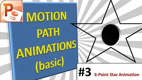 Powerpoint Basics : Motion Path Animation Basic (Motion Graphics)