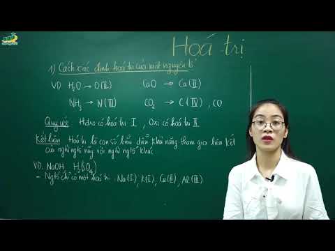 Video Hóa Học Lớp 8 - Bài 10 Hóa trị lớp 8 | Cô Nguyễn Thị... - youtube
