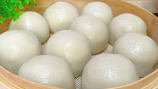 Extremely Fluffy 😋 Soft! Pork,Mushroom and Glutinous Rice Balls Once you know this recipe,addicted!