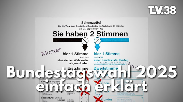 Bundestagswahl 2025 einfach erklärt – Alles, was du wissen musst! | TV38