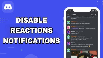 How To Disable Reactions Notifications On Discord App | Step By Step
