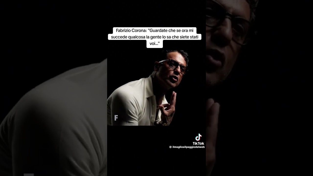 Corona: se mi succede qualcosa lo sa che siete stati voi