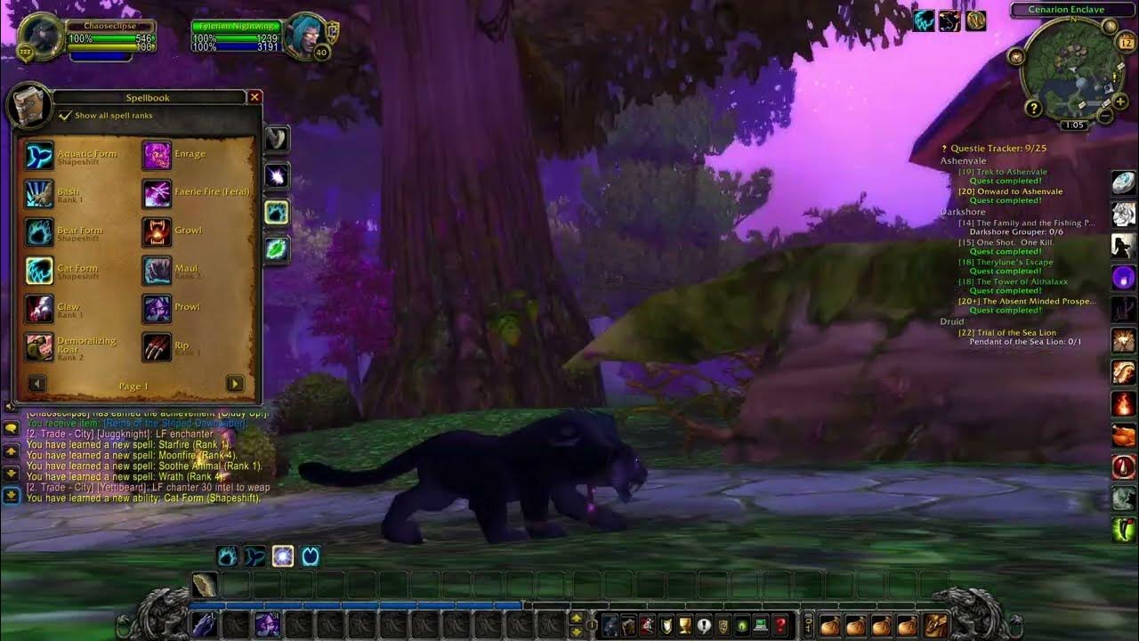 WOW WOTLK EP 10 ONLY THE BEST DRUID FORM IN THE GAME YouTube