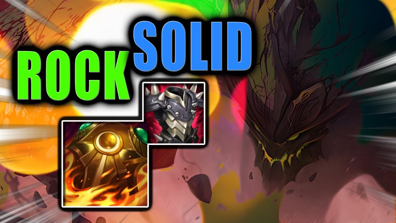 Rock solid gaming - S15 Malphite Top lane gameplay commentary