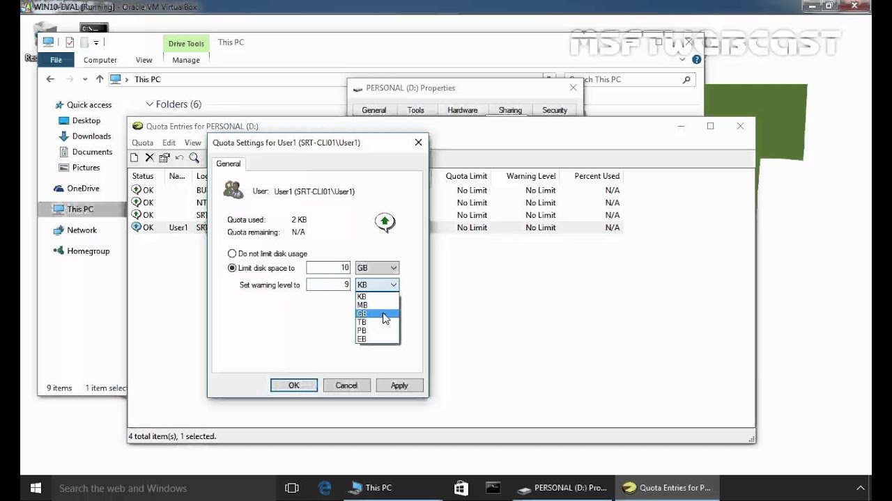 disk quota windows 10 disk quota windows 10
