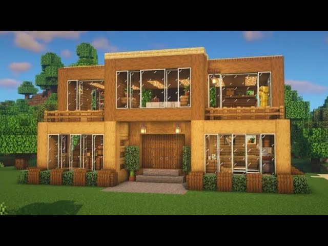 Minecraft Tutorial: Casa Moderna (7) parte 1─影片 Dailymotion