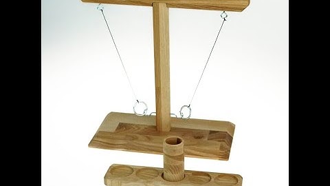 Hook And Ring Toss Game - Ring Toss Shot Ladder Žaidimas Lietuvoje