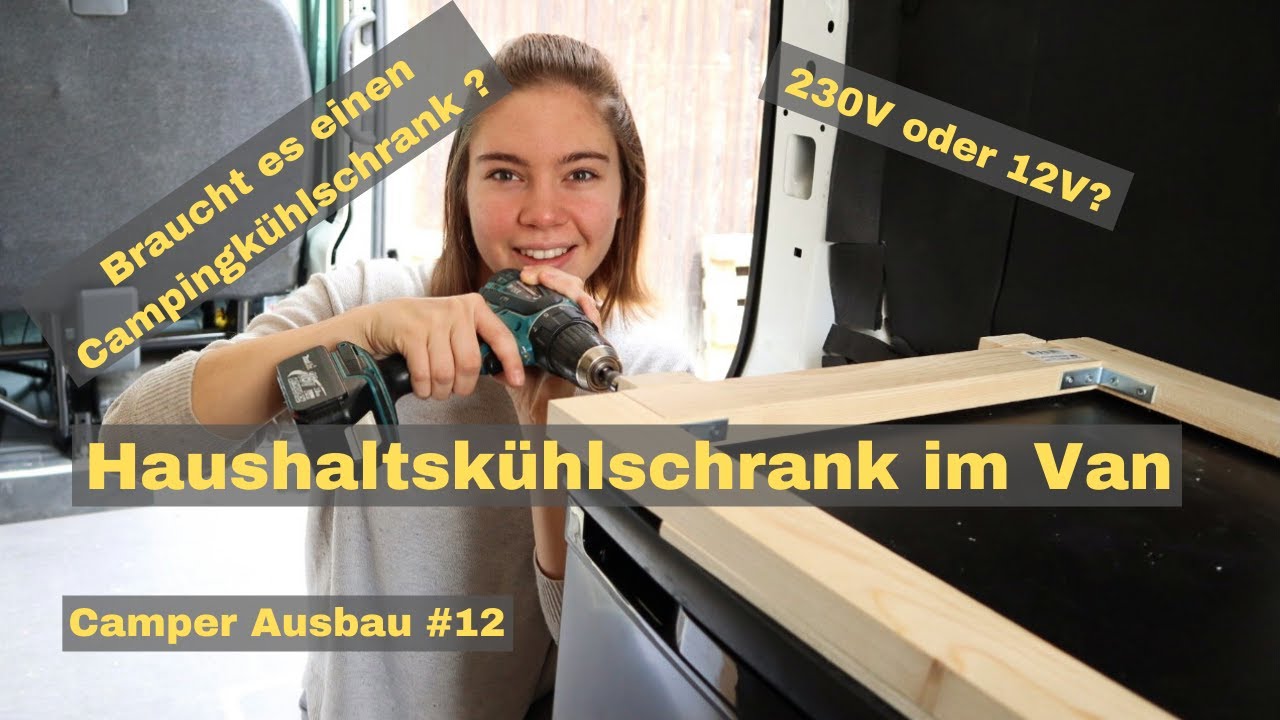 Haushaltskühlschrank im Van?, 230V oder 12V?