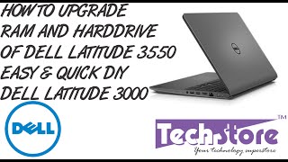 Dell 3550 – Latitude 15 3000 15.6" LED Notebook – Intel Core i5 i5-5200U Dual-core (2 Core) 2.20 GHz – Black Reviews Dell Latitude 3550 How to upgrade ram harddrive battery easy and quick DIY battery replacement