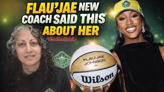 Seattle Storm Sonia Raman Coach BREAKS SILENCE On How They Decided To Draft Flau’jae ‼️