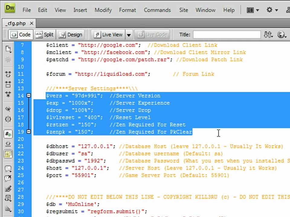 How To Install My Mini Web V1 Muonline Youtube