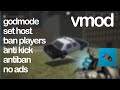 VMOD APK GODMODE SET HOST BAN PLAYERS ANTI KICK ANTI BAN