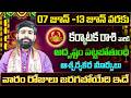 Karkataka Rashi Vaara Phalalu 2026 | Karkataka Rasi Weekly Phalalu Telugu | 07 June - 13 June 2026