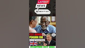 New Bonus Pension for UK Mineworkers in 2024 – Starting October: How Much Will You Get?