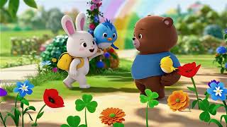 🐰🌈 Bunny’s Rainbow Adventure 2 | Cute Kids Story | TinyToon World