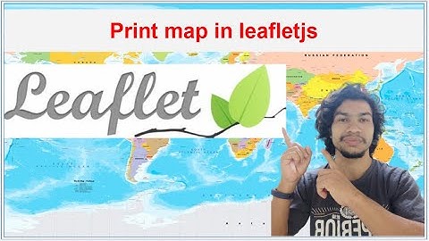 Map print (save as pdf) in leafletjs | tekson