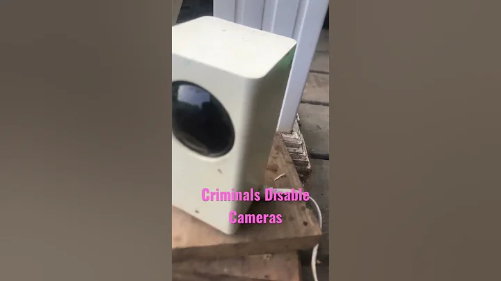 Criminals Disable Cameras All Day And Night - ALL Cameras, not ONLY This One.  WIFI Jammer