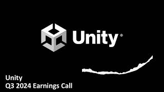Unity (NYSE: U) - Q3 2024 Earnings Call