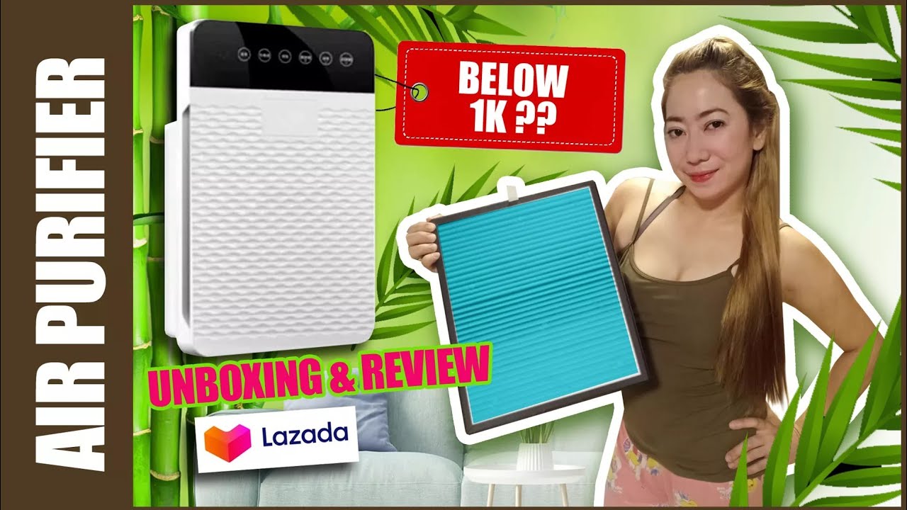 AIR PURIFIER LAZADA UNBOXING & REVIEW 10.10 11.11 20.20 YouTube