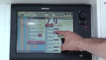 Simrad Yachting Tech Tips #3 - NSS Touchscreen Display - Active Windows