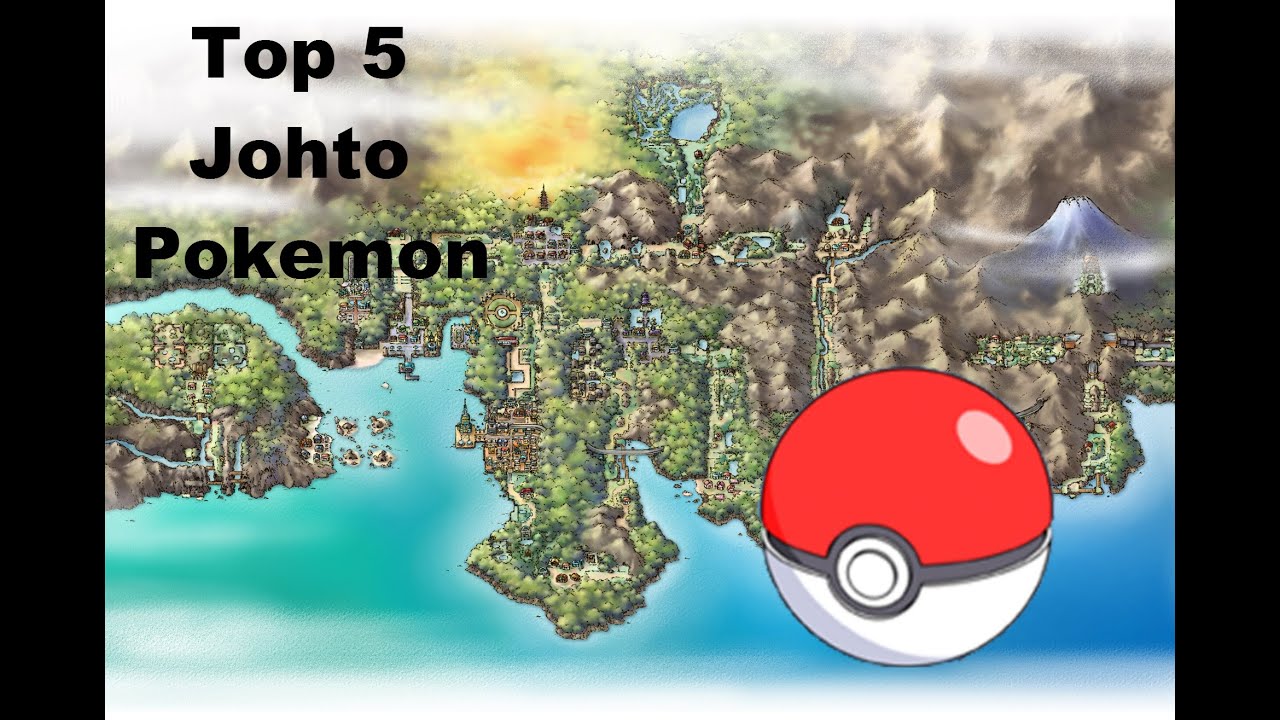 Top 5 Best Pokemon Johto YouTube