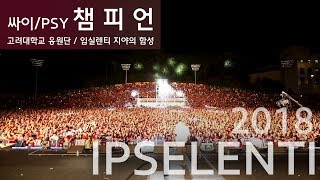 [고려대 입실렌티] 싸이 '챔피언' 3만명 역대급 떼창 - PSY Champion Live @ IPSELENTI