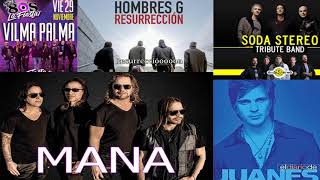 Mana, Soda Stereo, Enanitos verdes, Juanes, Hombres G ...EXITOS Clasicos Del Rock En Español