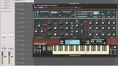Minimonsta Tutorial - External Audio