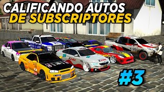 CALIFICANDO AUTOS DE SUBSCRIPTORES #3 | CAR PARKING MULTIPLAYER | Edwin MTR