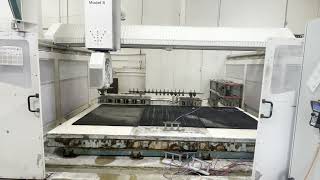 Poseidon T-REX Model S 5 Axis CNC Vertical Gantry Mill / Bridge Saw (2021)