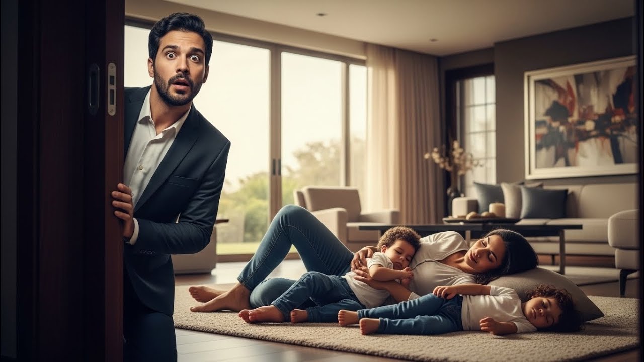 ELE FINGIU ESTAR FORA DE CASA… MAS O QUE VIU AO VOLTAR O DEIXOU EM CHOQUE