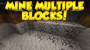 Mine Multiple Blocks! - Multi-Mine Mod Spotlight
