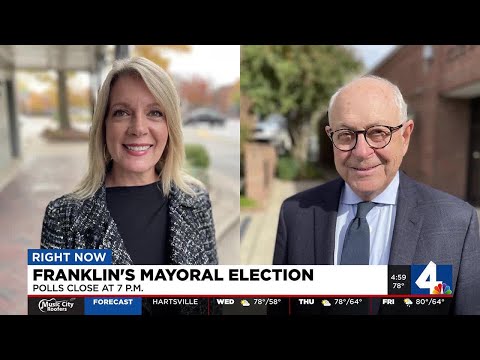 Franklin Residents Go To The Polls To Elect Mayor, Aldermen
