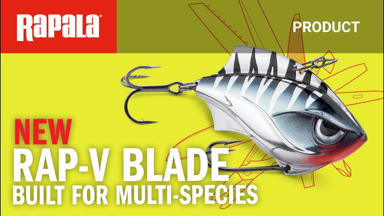 Rapala® V-Blade. The Multi Species Multi-Tool. 