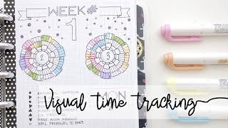 How I Use Visual Time Tracking in my BuJo | Nicole's Journal screenshot 5