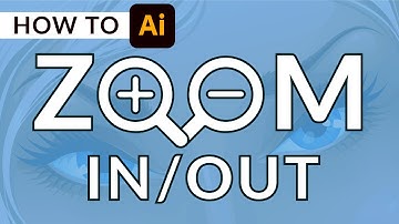 How to ZOOM IN/OUT in Adobe Illustrator