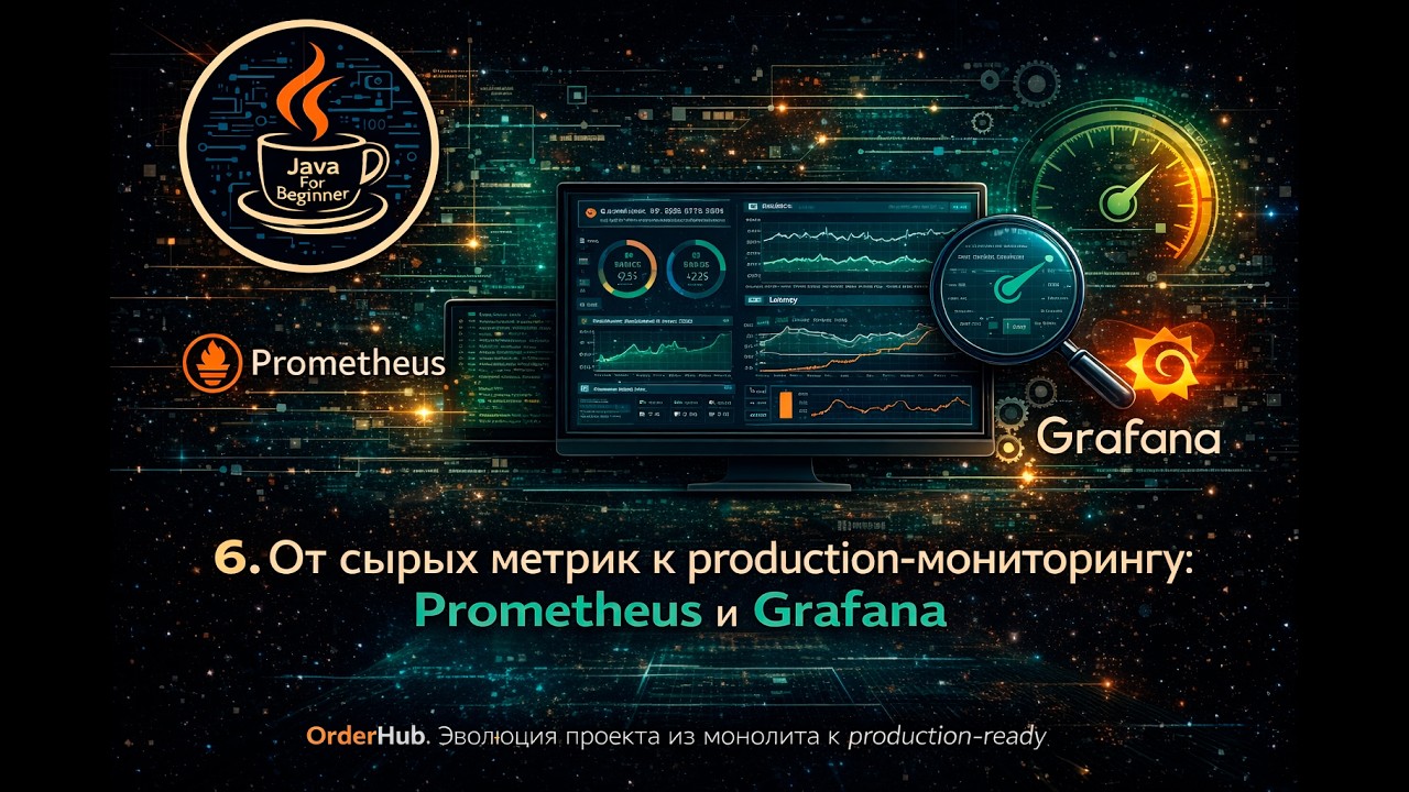 6. От сырых метрик к production-мониторингу: Prometheus и Grafana