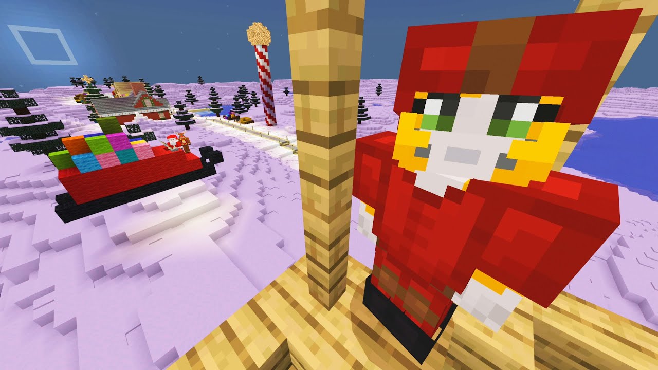 Play: Minecraft: Santa's Surprise [686]: Stampy's cosy Christmas building episode