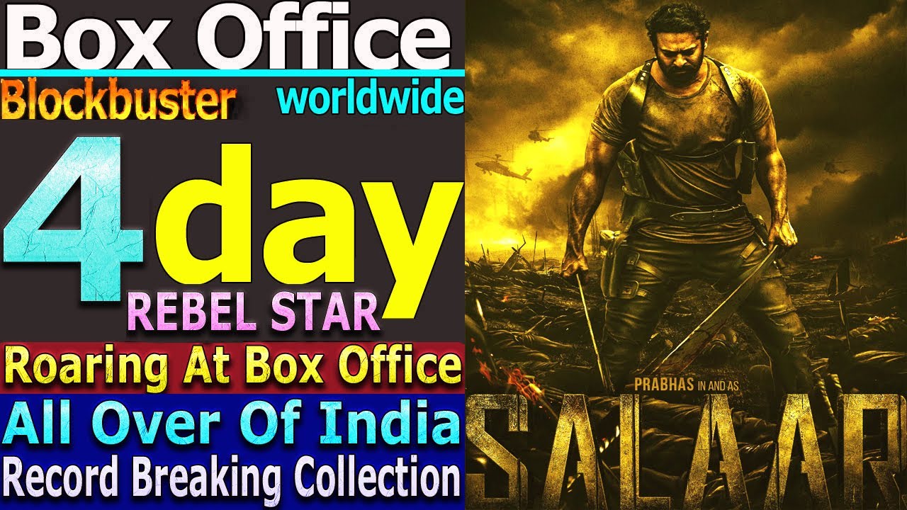 Salaar 4 Days Total Worldwide Box Office Gross Collection Earth Destroy
