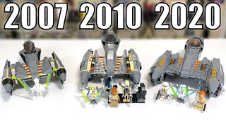 LEGO Star Wars General Grievous Starfighter Comparison! (7656, 8095, 75286 | 2007, 2010, 2020)
